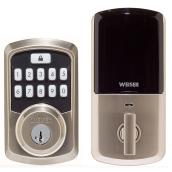 Aura Smart Lock - Satin Nickel