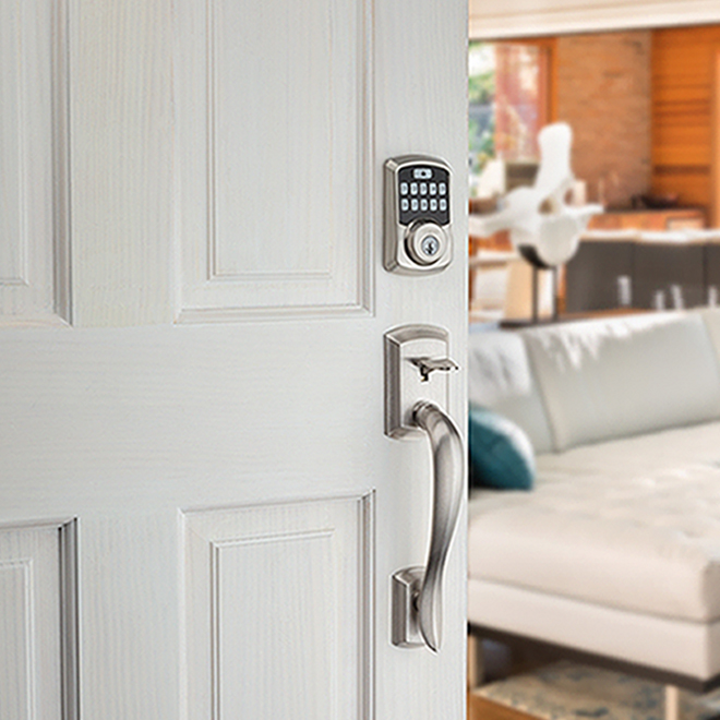 WEISER Aura Smart Lock - Satin Nickel 9GED18500-001 | RONA