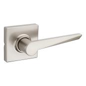 Weiser Passage Lever - Tristan - Square Rosette - Satin Nickel