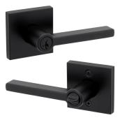 Larson Matte Black Right-Side Storm Door Handle Set 20298953