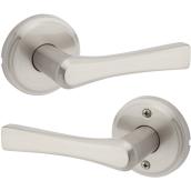 Weiser Katella Passage Lever Reversible Zinc Satin Nickel