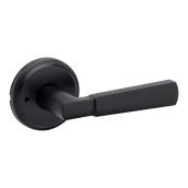 Weiser Privacy Lever - Perth - Square - Matte Black Iron