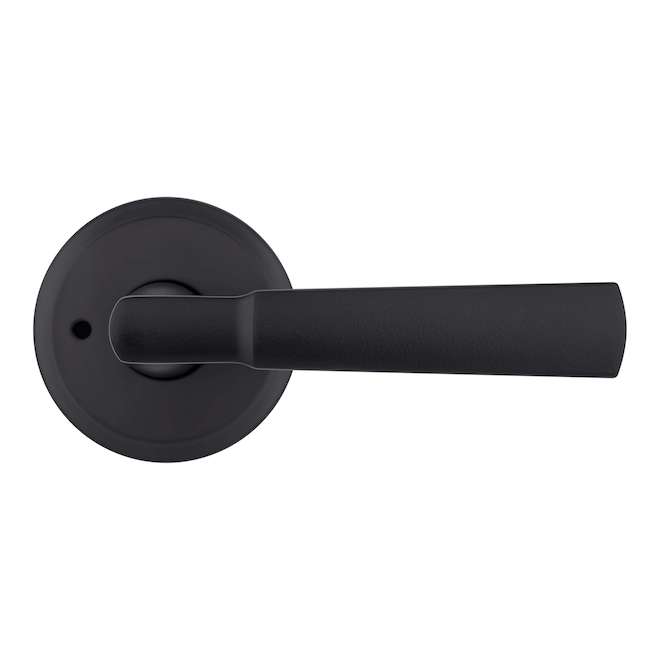 Weiser Privacy Lever - Perth - Square - Matte Black Iron