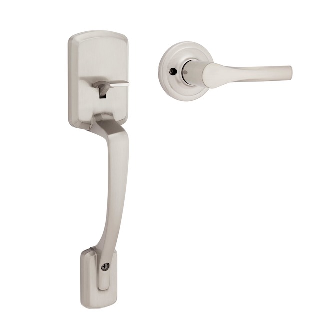 Weiser Henley Entry Handleset - Satin Nickel