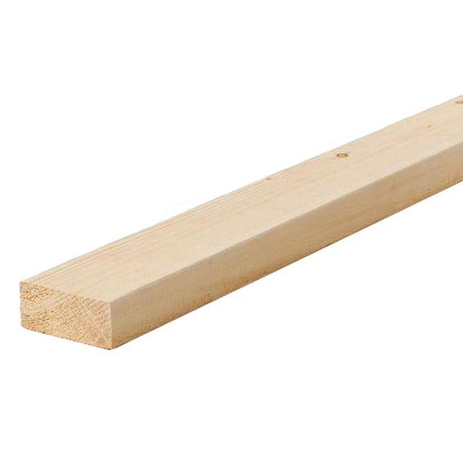 2-in x 4-in x 16-ft SPF MRS 2100 Lumber