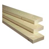 Resolute Forest Products SPF Stud Framing Lumber - Kiln Dried - Planed on 4 Sides - 9-ft L x 6-in W x 2-in T