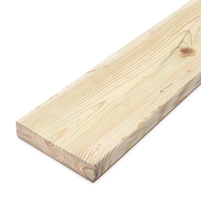 SPF Wood Beam 1 and 2 Grade 2in x 8in x 92.25in EP289214 RONA