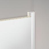 Wall Panel Trim, White