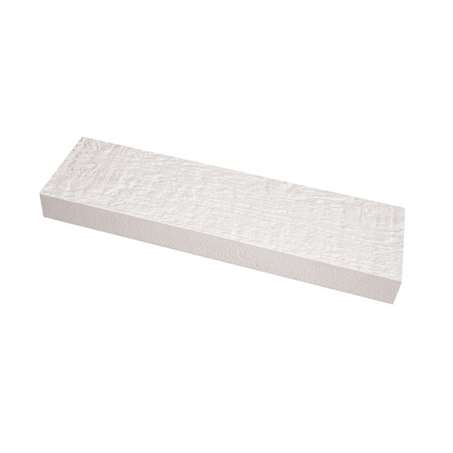 KWP Decorative Preminded Trim Board - Engineered Wood - White - 12-in L x 10-in W x 5/4-in T