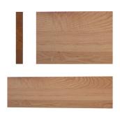 Solid Oak Double End Bullnose Stair Tread & Riser Kit 22x270x870mm