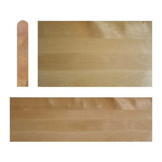 Chidaca Intern Stair Tread - Birch Wood - Natural Finish - 42-in L x 10 1/2-in W x 1 1/16-in T
