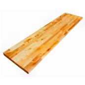 Marche en merisier stratifié, 42", préfini