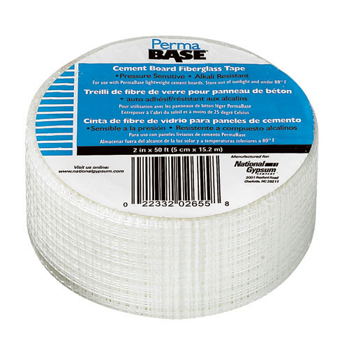 QEP 2 in. x 50 ft. Indoor Alkaline Resistant Backer Board Seam Tape Roll  99600 - The Home Depot