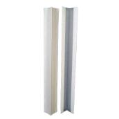 Bailey Drywall Corner Bead - 90-Degree Angle - White - Paper-Faced Metal