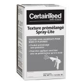 Texture pour murs et plafonds CertainTeed Spray-Lite, base d'eau, 17 L, blanc cassé