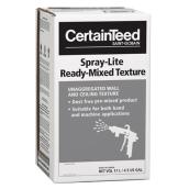CertainTeed Spray-Lite Wall and Ceiling Texture Spray - Water Based - 17 L - Off-White