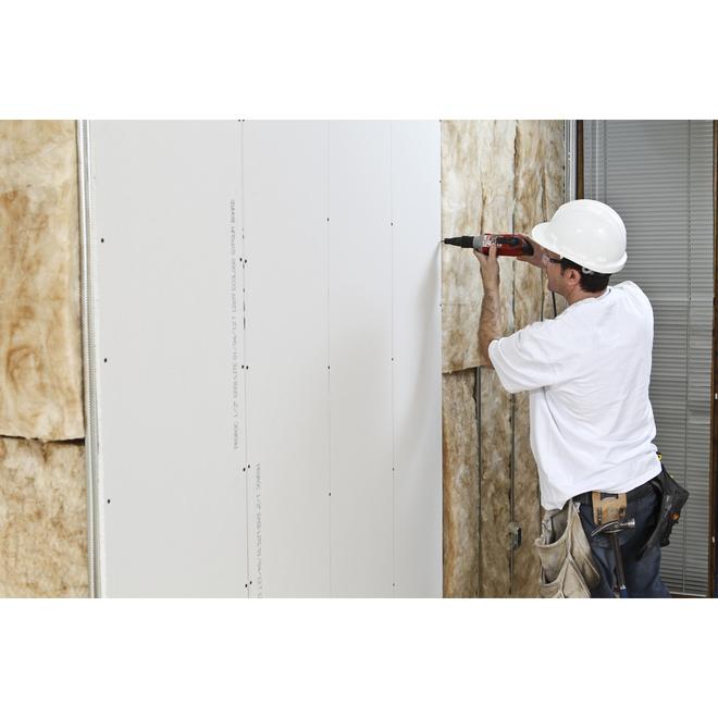 CertainTeed Silent-FX 1/2-in x 4-ft x 8-ft Noise-Reducing Drywall Panel