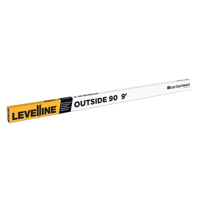 CertainTeed Levelline 9-ft 90° Outside Drywall Corner Beads