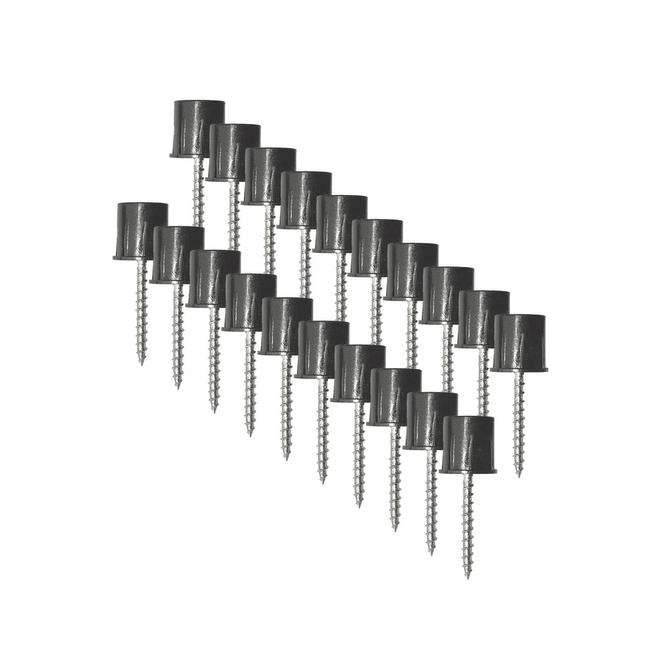 Nuvo Iron 20-Pack Deck Rail Round Baluster Connector