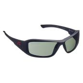 Edge Eyewear Safety Glasses - Smoked Polarized - Black Frame - Scratch Resistant