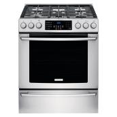 Cuisinière à gaz Electrolux à convection PerfectTaste, 4,5 pi³, 30 po, inox