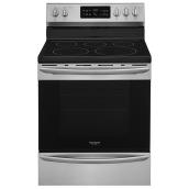 Cuisinière électrique amovible, 5,7 pi³, inox