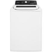 Frigidaire Top-Load Washer - 12 Wash Cycles -  4.7-cu ft - High Efficiency - White