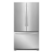 Réfrigérateur à portes françaises Frigidaire avec tiroir Cool-Zone, 27,6 pi³, acier inoxydable