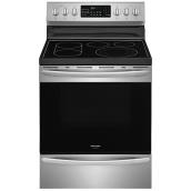 Cuisinière électrique à convection, 5,7 pi³, inox