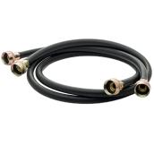 Boyau de remplissage pour laveuse, 4', noir, 2/pqt