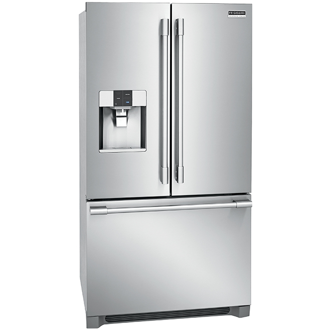 Frigidaire French Door Refrigerator - 36-in - 26.7-cu ft - Stainless Steel