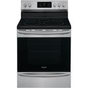 Cuisinière électrique autonettoyante, 5,4 pi³, 30", inox