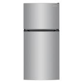 Frigidaire 13.9-Ft³ Top-Freezer Refrigerator EvenTemp System Brushed Stainless Steel Energy Star Certified