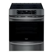 Frigidaire Gallery Induction Range - Single Oven - Black Stainless Steel - 4 Burners - Freestanding