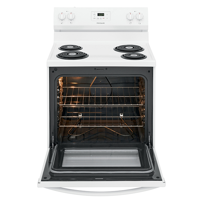 Frigidaire Freestanding Electric Oven - White - 4-Coil Burners