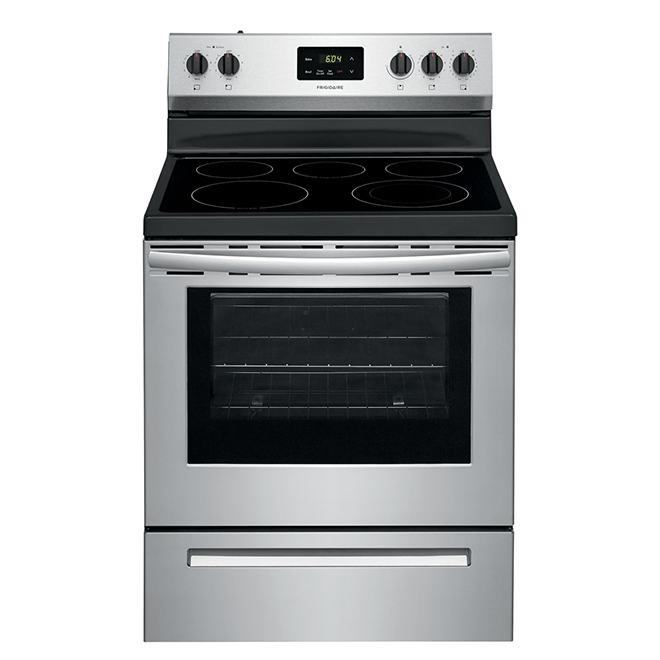 Frigidaire Freestanding Electric Oven - 30-in - Stainless Steel - 5 Element Cooktop