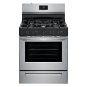 Cuisinière autonome à gaz Frigidaire(MD), 30", 5,0 pi³, inox