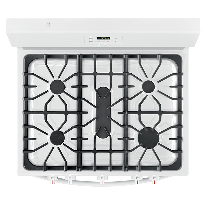 Frigidaire FreeStanding Gas Range 30in 5.0 cu. ft White FCRG3052AW RONA
