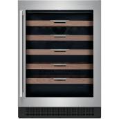 Electrolux 5-Shelf 41 Bottles Wine Cooler with Digital Controls - Stainless Steel