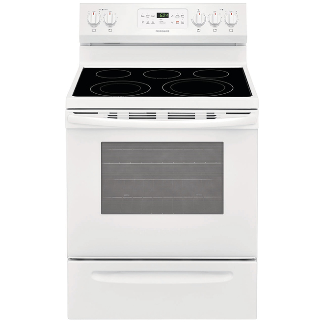 Frigidaire 30" Freestanding Electric Range - 5.4 cu. ft - White