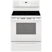 Frigidaire 30" Freestanding Electric Range - 5.4 cu. ft - White