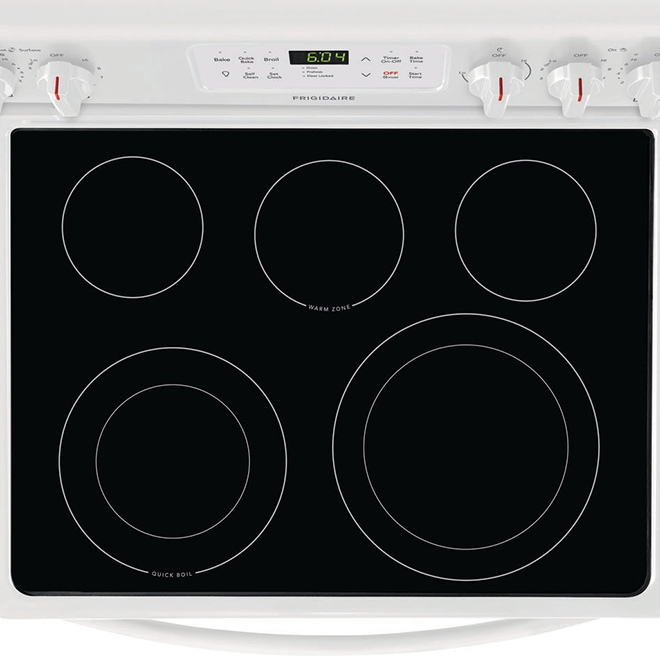 Frigidaire 30" Freestanding Electric Range - 5.4 cu. ft - White