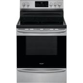 Frigidaire Gallery 30-in Freestanding Convection Range 5 Elements Steam Self- Cleaning 5.7-ft³ Stainless Steel