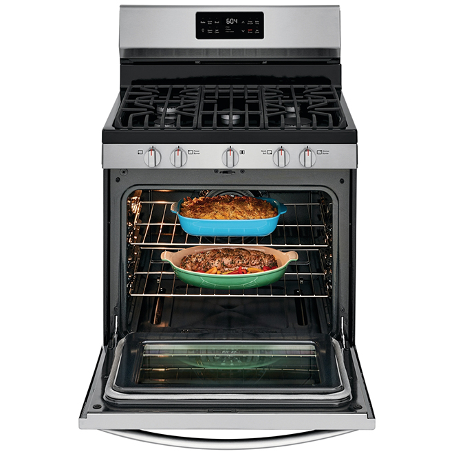 Frigidaire Gallery Gas Range 5cu. ft Stainless Steel