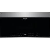Frigidaire Gallery 1.9-Ft³ Over-the-Range Microwave Oven 300 PCM Stainless Steel Glass Touch Left Swing