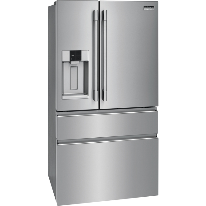Frigidaire French-Door Refrigerator - Energy Star - 21.8-cu ft - 36-in - Stainless Steel