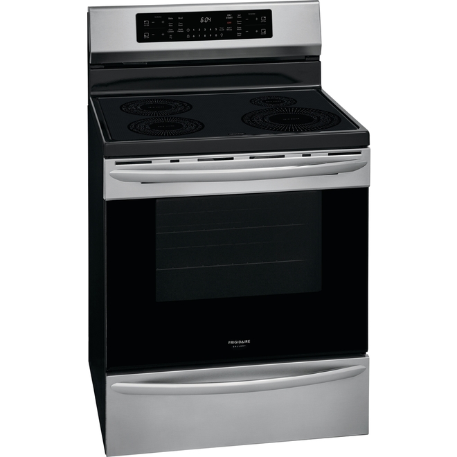 Frigidaire Freestanding Induction Oven with Air Fry - Stainless Steel - 4 Burners - Self Cleaning