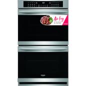 Frigidaire Gallery Dual Wall Oven with Air Fry - 30-in - 10.2 cu. ft. - Stainless Steel