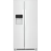 Frigidaire 22.3-cu ft White Side-by-Side Refrigerator - Filtered Water and Ice Dispenser