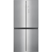 Réfrigérateur à 4 portes Frigidaire à profondeur de comptoir avec fini inox résistant aux empreintes 17,4 pi³